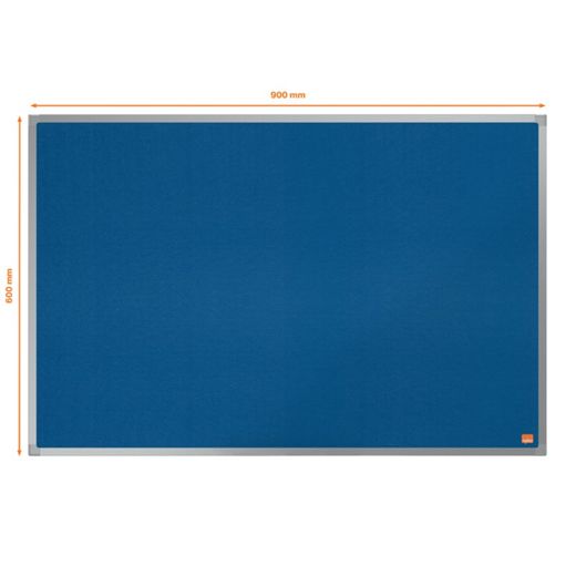 NOBO Essence Filzplatte 900x600mm, blau