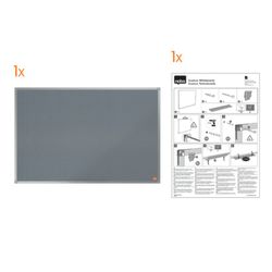 NOBO Essence Filzplatte 900x600mm, grau