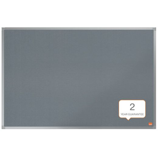 NOBO Essence Filzplatte 900x600mm, grau