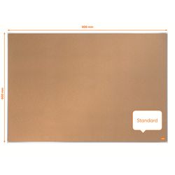 NOBO Impression Pro bacheca in sughero 900x600mm