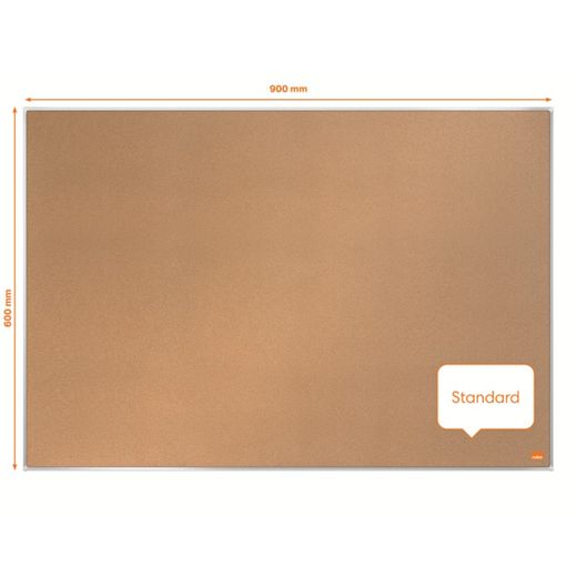 NOBO Impression Pro bacheca in sughero 900x600mm