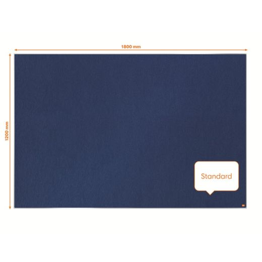 Placa de feltro NOBO Impression Pro 1800x1200mm, azul