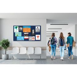 Pannello in feltro NOBO Impression Pro 600x450mm, blu