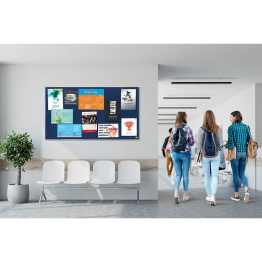 Pannello in feltro NOBO Impression Pro 600x450mm, blu