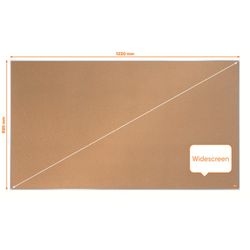 NOBO Impression Pro bredformat korkplade 1220x690mm