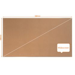 NOBO Impression Pro wide format cork board 1880x1060mm