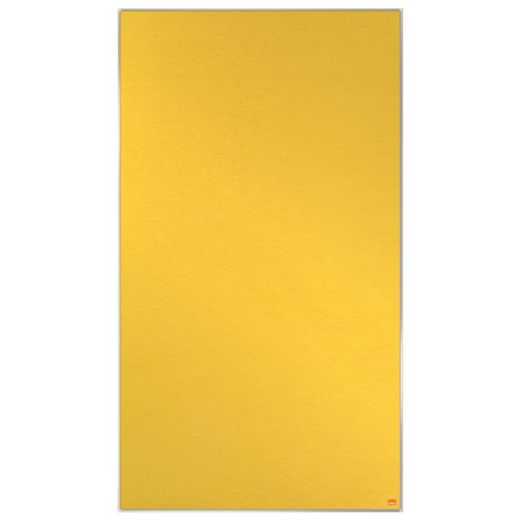 Placa de feltro widescreen NOBO Impression Pro 1550x870mm, amarelo