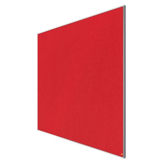 Painel de feltro panorâmico NOBO Impression Pro 1550x870mm, vermelho