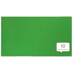 Placa de feltro widescreen NOBO Impression Pro 1550x870mm, verde
