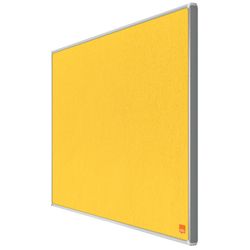 NOBO Impression Pro Widescreen-Filzplatte 710x400mm, gelb