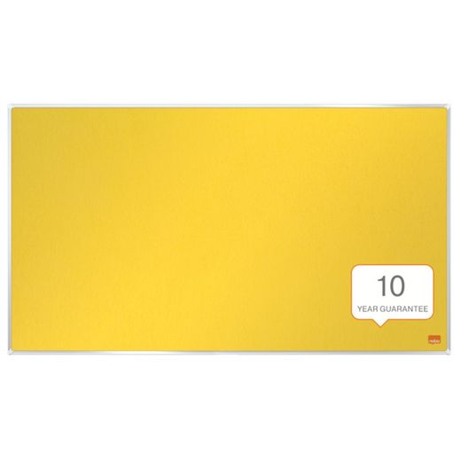 NOBO Impression Pro Widescreen-Filzplatte 710x400mm, gelb