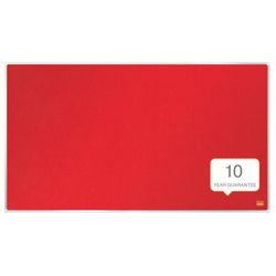 NOBO Impression Pro panneau feutre panoramique 710x400mm, rouge