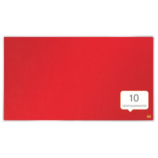 NOBO Impression Pro panneau feutre panoramique 710x400mm, rouge