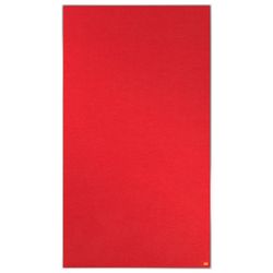 NOBO Impression Pro panneau feutre panoramique 710x400mm, rouge