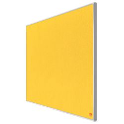 Tablica filcowa szerokoekranowa NOBO Impression Pro 890x500mm, żółta