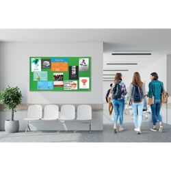Panneau de feutre grand écran NOBO Impression Pro 890x500mm, vert