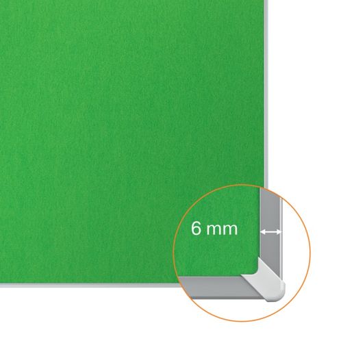 Panneau de feutre grand écran NOBO Impression Pro 890x500mm, vert