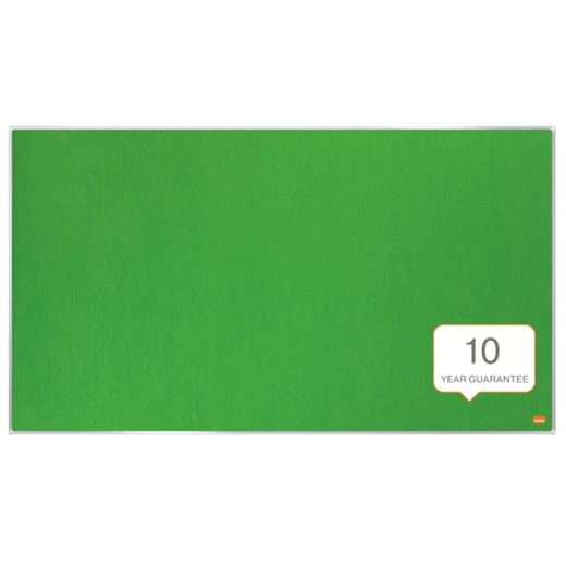 Panneau de feutre grand écran NOBO Impression Pro 890x500mm, vert