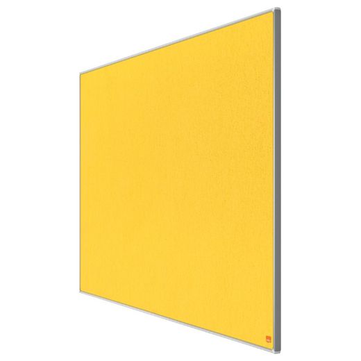 Painel de feltro panorâmico NOBO Impression Pro 1220x690mm, amarelo