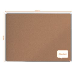 NOBO Premium Plus kurkbord 1200x900mm