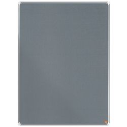 NOBO Premium Plus Filzplatte 1200x1200mm, grau