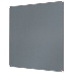NOBO Premium Plus Filzplatte 1200x1200mm, grau