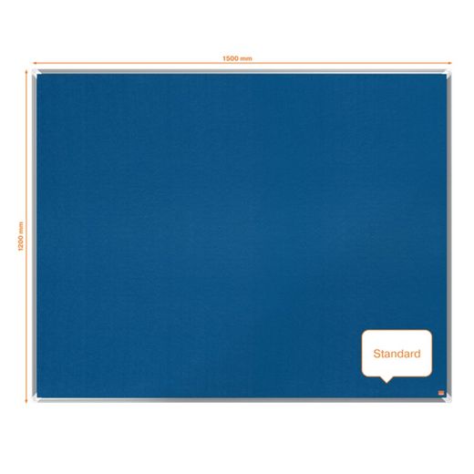 Płyta filcowa NOBO Premium Plus 1500x1200mm, niebieska