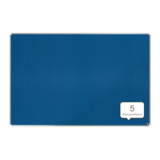 Panneau de feutre NOBO Premium Plus 1800x1200mm, bleu