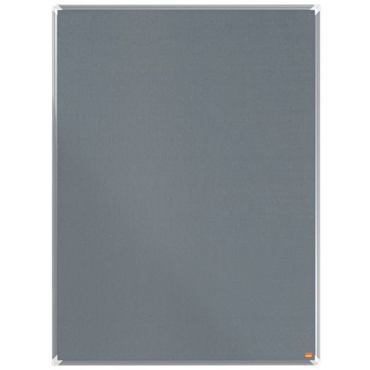 NOBO Premium Plus Filzplatte 1800x1200mm, grau