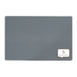 NOBO Premium Plus Filzplatte 1800x1200mm, grau