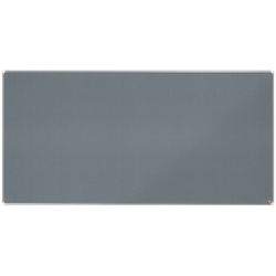 Tablero NOBO Premium Plus de fieltro 2400x1200mm, gris