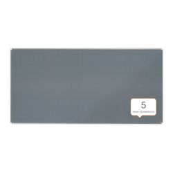 NOBO Premium Plus Filzplatte 2400x1200mm, grau