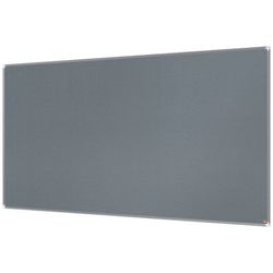 NOBO Premium Plus Filzplatte 2400x1200mm, grau