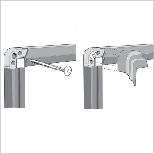 Panneau de feutre NOBO Premium Plus 600x450mm, bleu