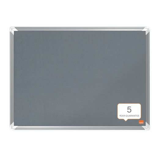 Panneau de feutre NOBO Premium Plus 600x450mm, gris