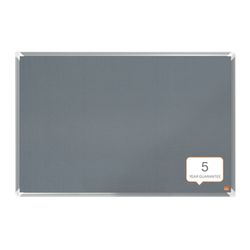 Panneau de feutre NOBO Premium Plus 900x600mm, gris