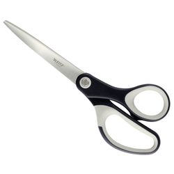 Tijeras Leitz Premium (blíster) Titanium, 205 mm, negro