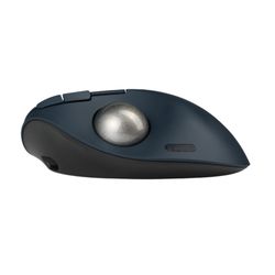 Trackball sans fil TB550 Profit® Ergo Kensington, batterie rechargeable, noir et argent