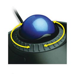 Orbit® trackball with scroll ring