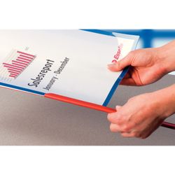 Tiges de reliure de 3 mm. DIN A4. Paquet de 50 bâtonnets, noir