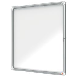 Vitrine externa NOBO Premium Plus com fundo magnético 12 folhas A4