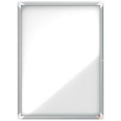 Vitrina NOBO Premium Plus de exterior fondo magnético 9 x A4 hojas