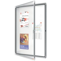 Vitrine externa NOBO Premium Plus com fundo magnético 9 x folhas A4