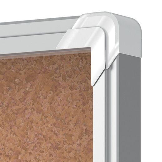 NOBO Premium Plus Vitrine mit Korkboden 4 x A4 Blatt