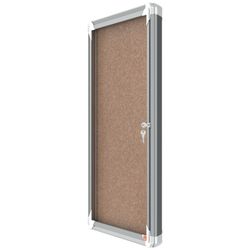 NOBO Premium Plus Vitrine mit Korkboden 4 x A4 Blatt