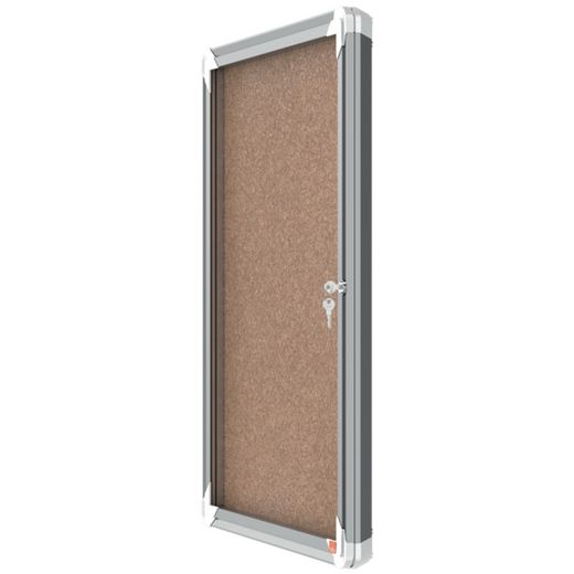 NOBO Premium Plus Vitrine mit Korkboden 4 x A4 Blatt