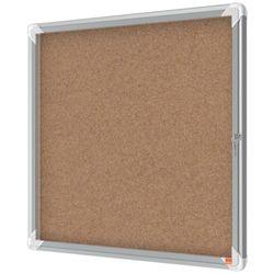 NOBO Premium Plus Vitrine mit Korkboden 6 x A4 Blatt