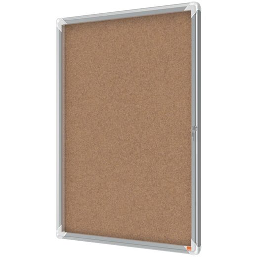 NOBO Premium Plus Vitrine mit Korkboden 9 x A4 Blatt