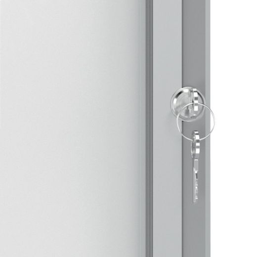 NOBO Premium Plus showcase with magnetic bottom 4 x A4 sheets