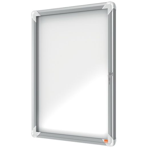 NOBO Premium Plus showcase with magnetic bottom 4 x A4 sheets